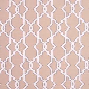 brown geometric jacquard fabric from Beaumont Textiles