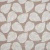 purple botanical jacquard fabric from Beaumont Textiles