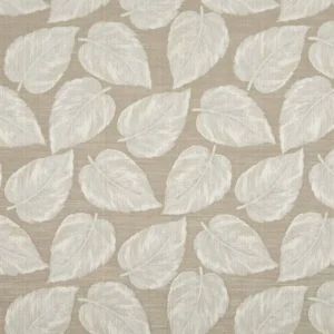 brown botanical jacquard fabric from Beaumont Textiles