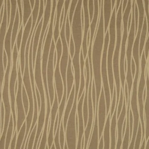 brown contemporary embroideried fabric from Beaumont Textiles