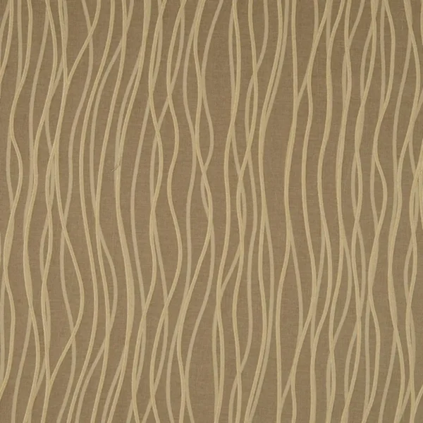 brown contemporary embroideried fabric from Beaumont Textiles