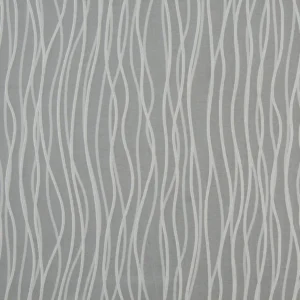 black-grey contemporary embroideried fabric from Beaumont Textiles