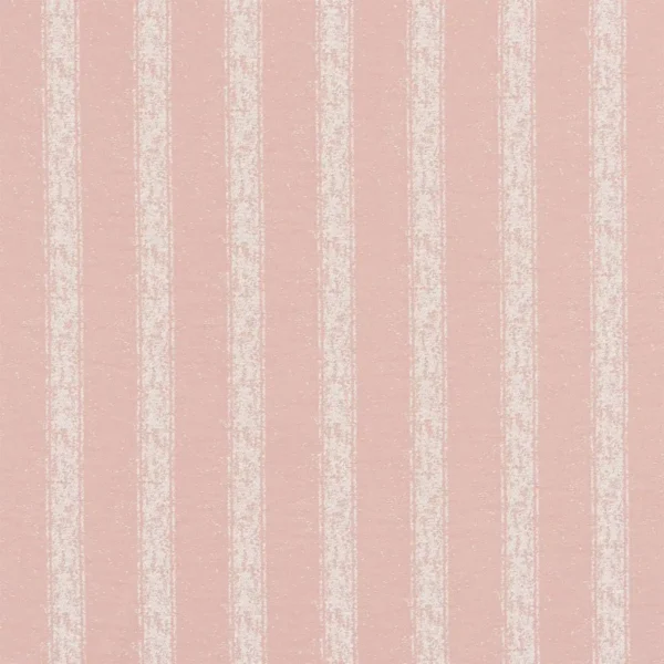 Zibar Fabric - Blush by pink striped woven fabric from Beaumont Textiles