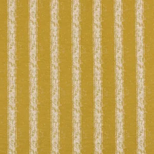 yellow striped woven fabric from Beaumont Textiles
