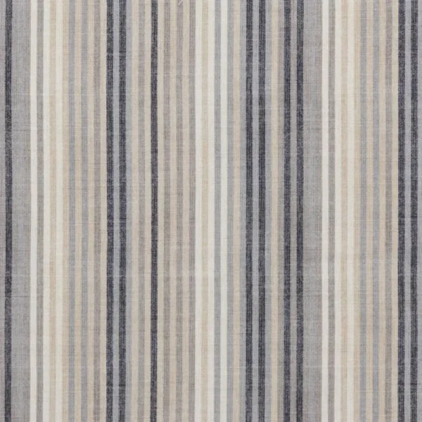 Zinnia Fabric - Winter by black-grey striped cotton fabric from Beaumont Textiles