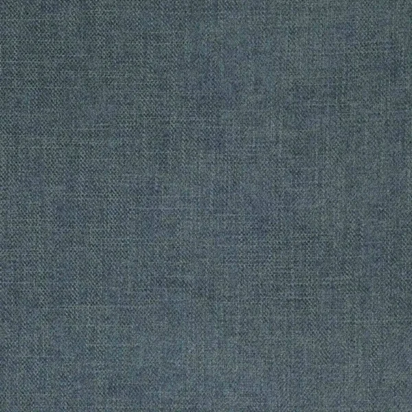 Asta Fabric - Ocean by blue plain woven fabric from Jane Churchill
