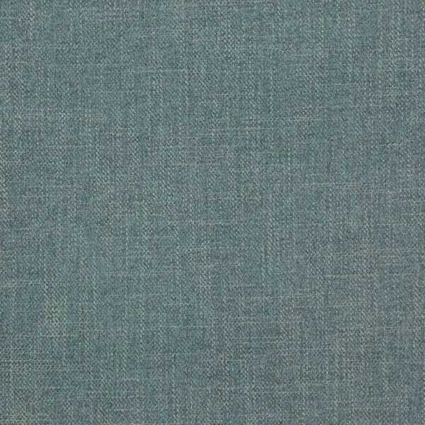 Asta Fabric - Petrol by blue plain woven fabric from Jane Churchill