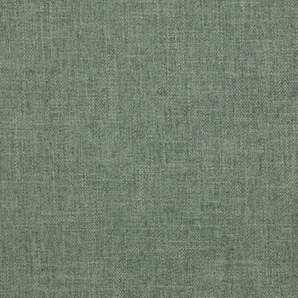 Asta Fabric - Forest by green plain woven fabric from Jane Churchill
