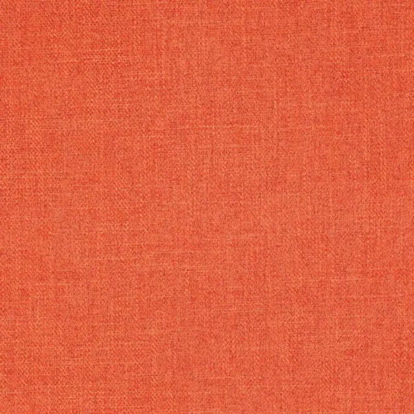 Asta Fabric - Tomato by red plain woven fabric from Jane Churchill