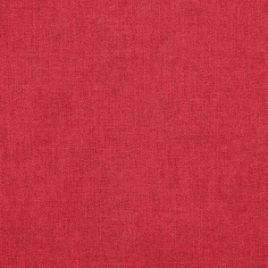 red plain woven fabric from Jane Churchill