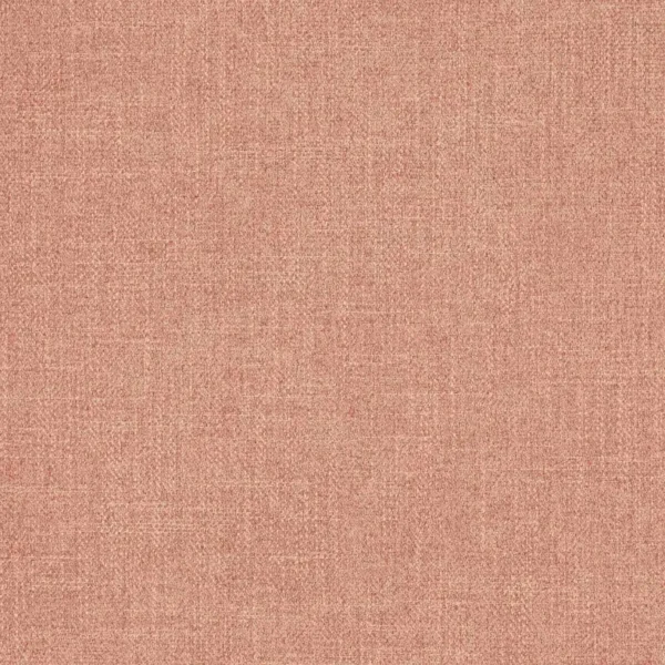 Asta Fabric - Salmon by pink plain woven fabric from Jane Churchill