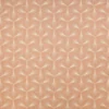 orange geometric jacquard fabric from Jane Churchill