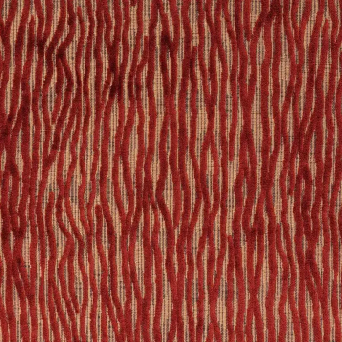 Gilda Fabric - Red / Copper swatch