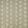 black-grey botanical embroideried fabric from Jane Churchill