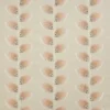 black-grey botanical embroideried fabric from Jane Churchill