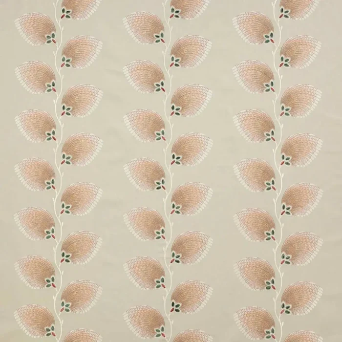 Lelani Fabric - Silver / Pink swatch
