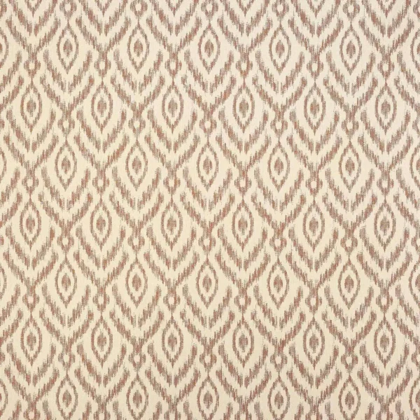 orange geometric woven fabric from Jane Churchill