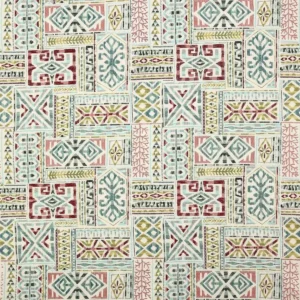 multicolour misc embroideried fabric from Jane Churchill