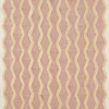 red geometric embroideried fabric from Jane Churchill