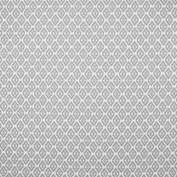 Ziva Fabric - Blue by blue geometric woven fabric from Jane Churchill