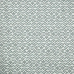 green geometric woven fabric from Jane Churchill