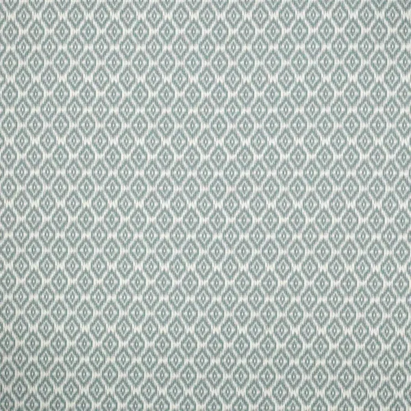 Ziva Fabric - Aqua by green geometric woven fabric from Jane Churchill