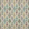 multicolour geometric linen fabric from Jane Churchill