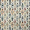 multicolour geometric linen fabric from Jane Churchill
