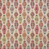 multicolour geometric linen fabric from Jane Churchill