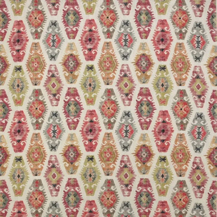 Sumba Fabric - Red / Orange swatch
