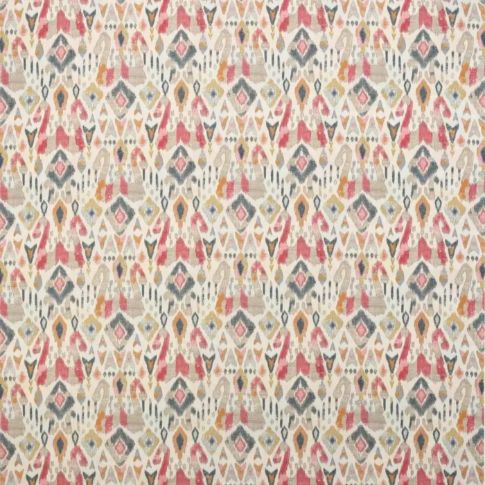Jaru Fabric - Red / Multi swatch