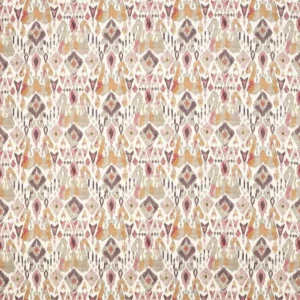 jane churchill red pink linen fabric