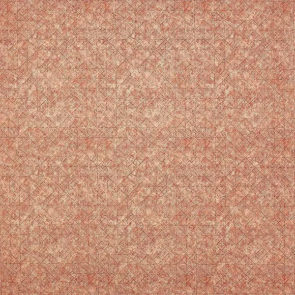 Kamali Fabric - Red by orange geometric woven fabric from Jane Churchill