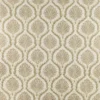 brown botanical embroideried fabric from Jane Churchill
