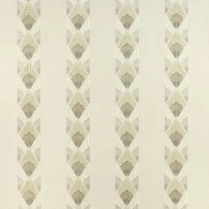 brown retro embroideried fabric from Jane Churchill