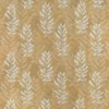 brown botanical embroideried fabric from Jane Churchill