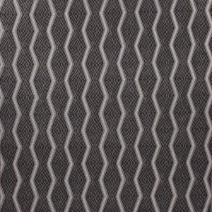 black-grey geometric jacquard fabric from Jane Churchill