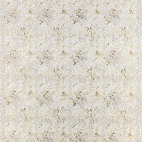 black-grey botanical embroideried fabric from Jane Churchill