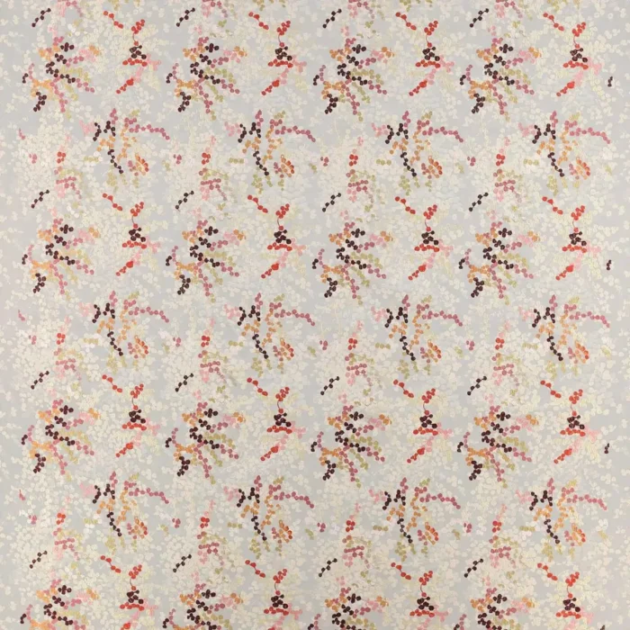 Cecily Fabric - Red / Ochre – Red Ochre swatch