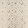 multicolour botanical embroideried fabric from Jane Churchill