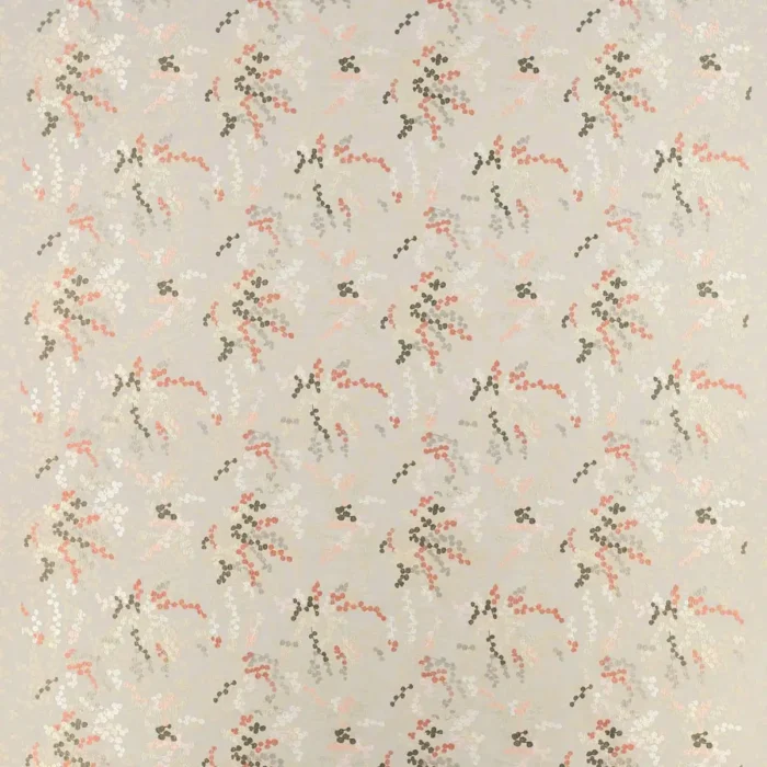 Cecily Fabric - Grey / Pink swatch
