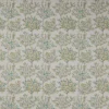 green botanical embroideried fabric from Jane Churchill