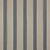 blue striped cotton fabric from Jane Churchill