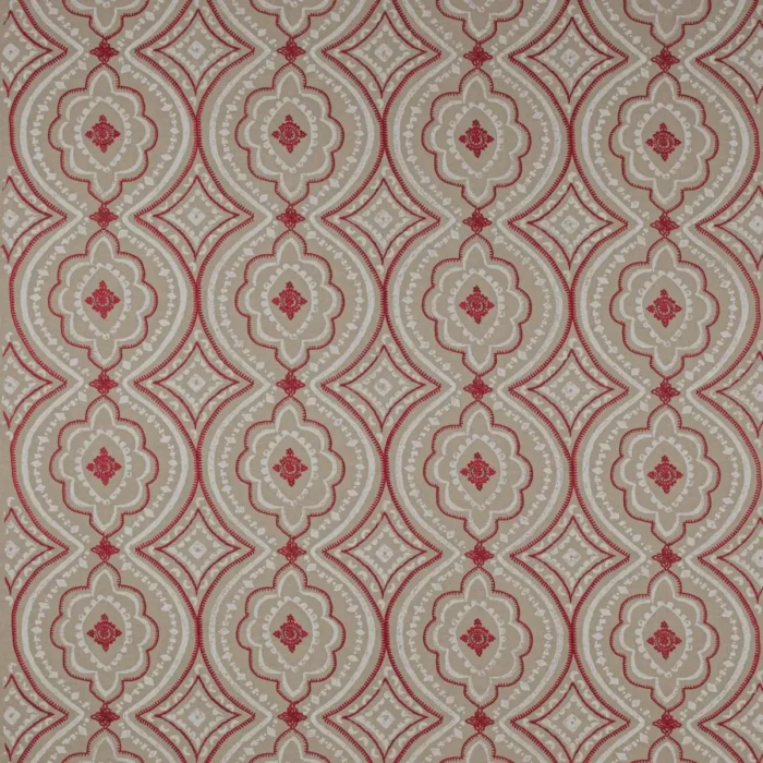 Menara Fabric - Red swatch