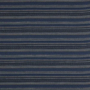 blue geometric jacquard fabric from Jane Churchill