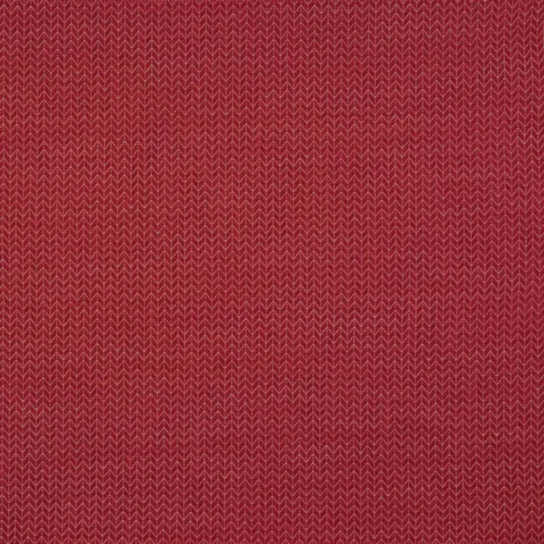 Rhombus Fabric - Red by red geometric jacquard fabric from Jane Churchill