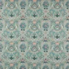 blue animal cotton fabric from Jane Churchill