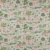 multicolour animal cotton fabric from Jane Churchill