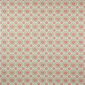 green botanical cotton fabric from Jane Churchill