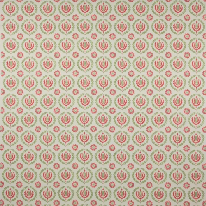 Kira Fabric - Red / Green swatch